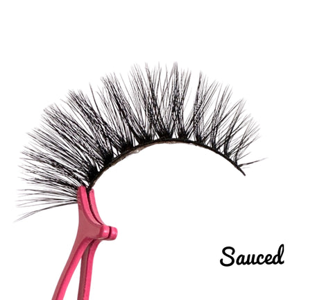 3D Silk lashes "Sauced"