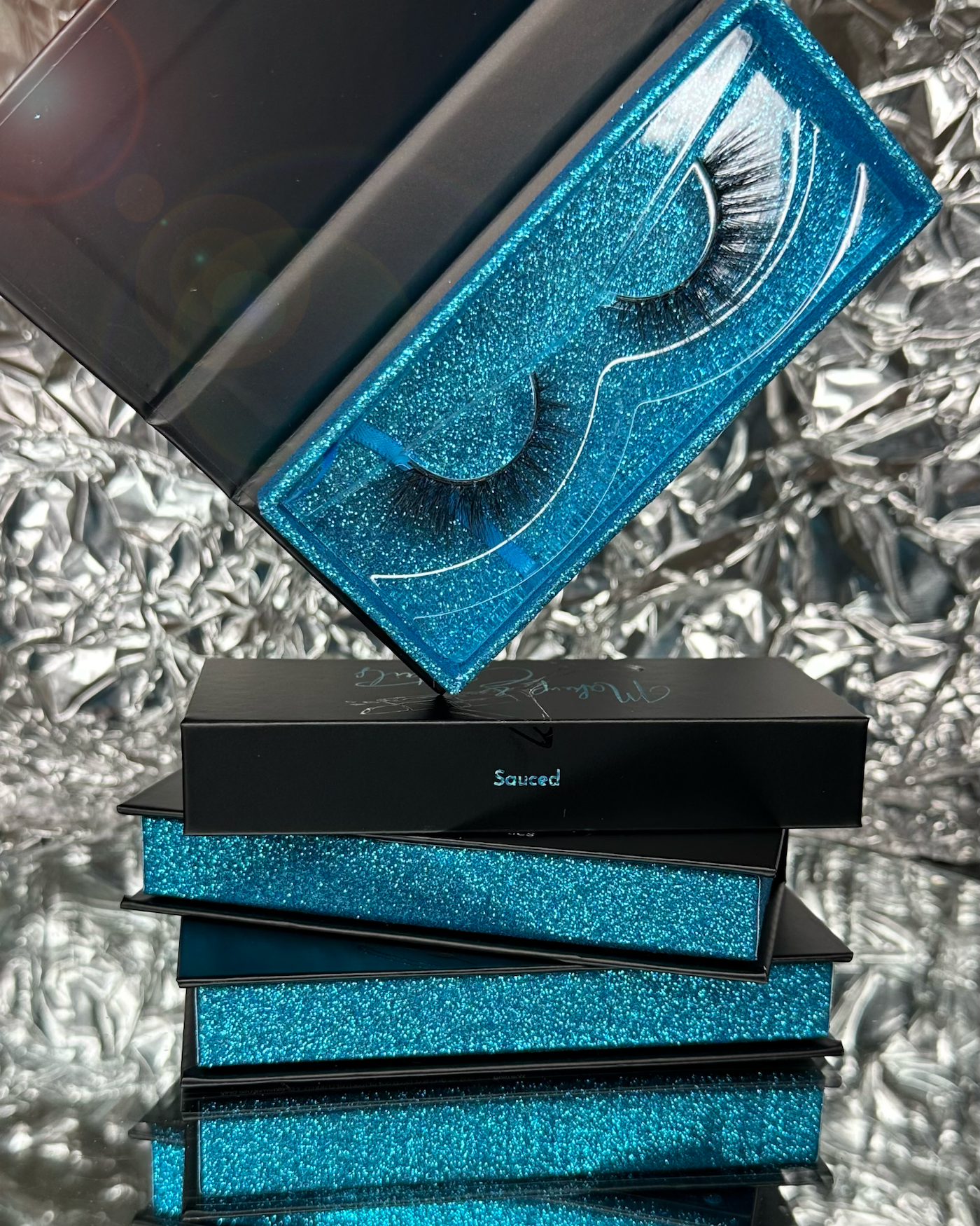 3D Silk lashes "Sauced"