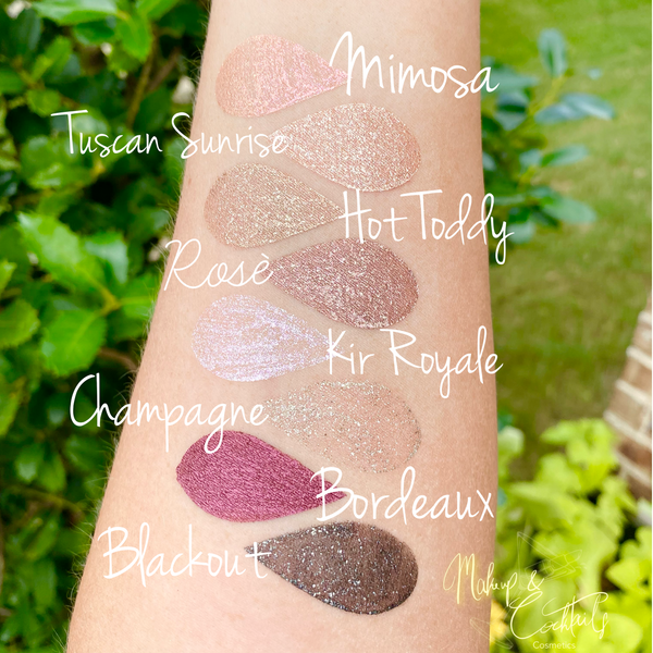 Cocktail Hour shimmer eyeshadow "Rosè"