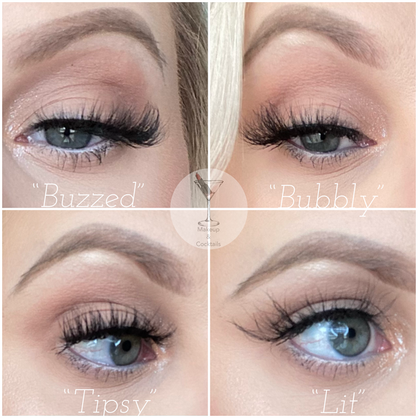 Luxe lashes in "Bubbly"